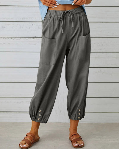 Michela | Pantaloni larghi e comodi