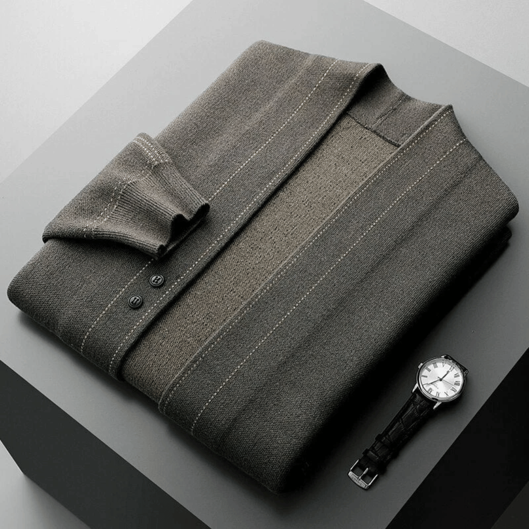 Luca | Comodo cardigan in lana