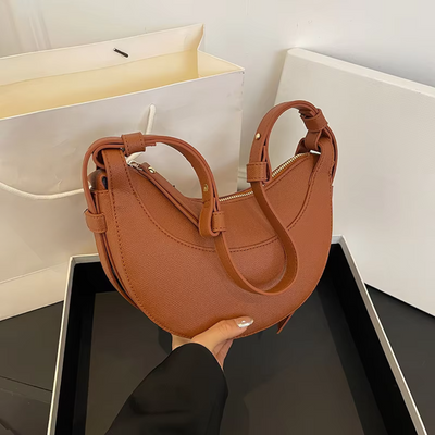 Sicchia | Borsa Tracolla Donna Mezzaluna Elegante e Versatile 3