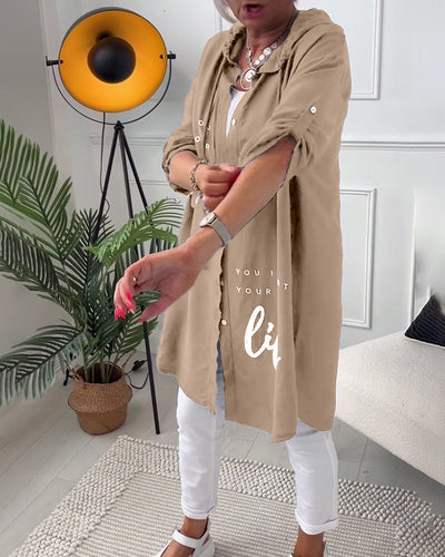 Olivia | Giacca con cappuccio Love Life
