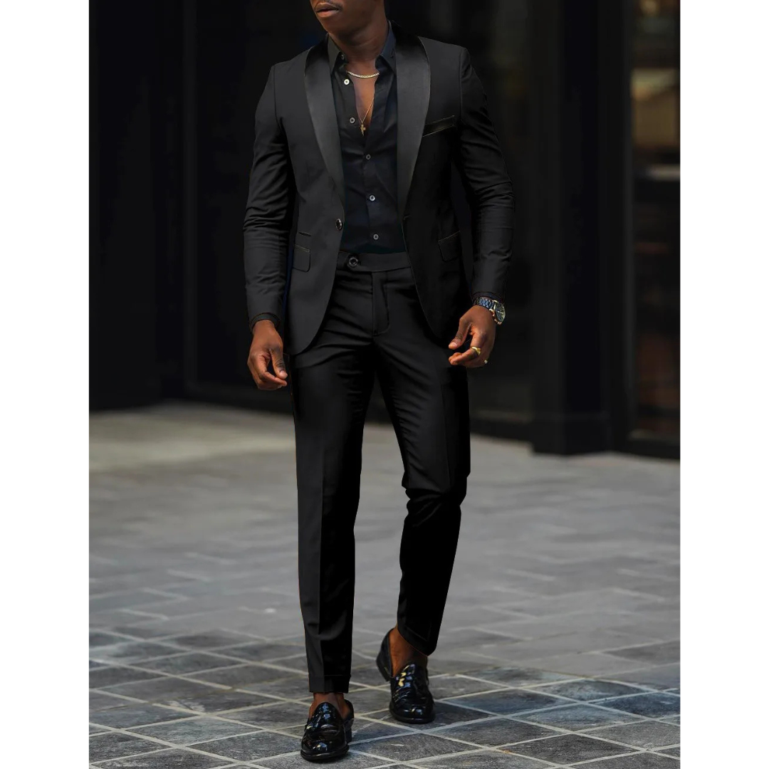 Slim Fit Elegante | Abito Uomo Coordinato per Eventi Formali 4