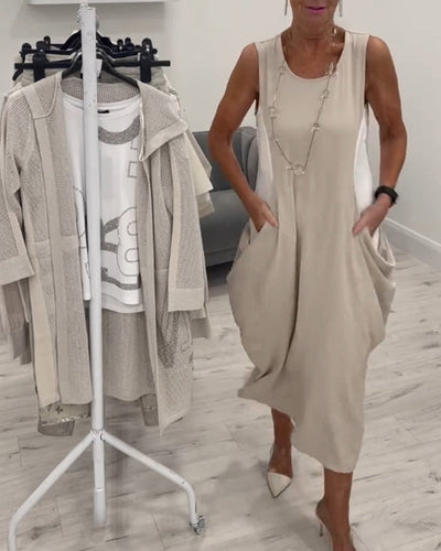 Bella | Abito elegante senza maniche