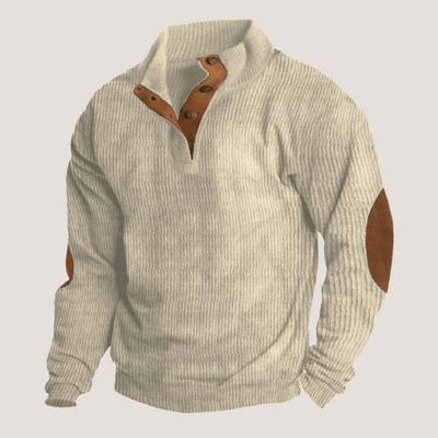 Rico | Maglia a coste con bottoni