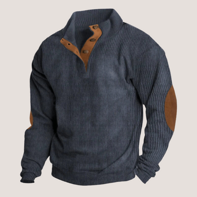 Rico | Maglia a coste con bottoni