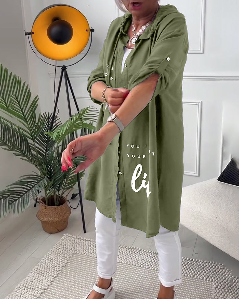 Olivia | Giacca con cappuccio Love Life