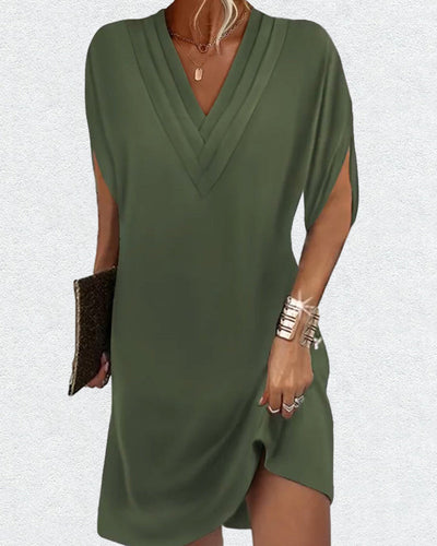 Affascinante | Abito Estivo Donna V-Neck Leggero e Traspirante 4
