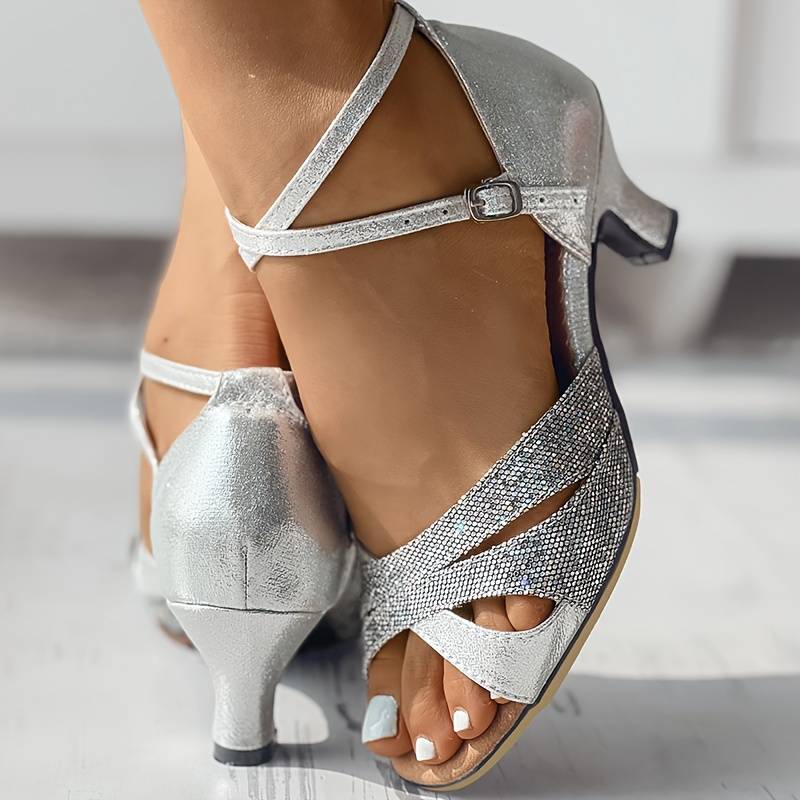 Arianna | Tacchi eleganti con paillettes