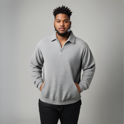 Enzo | Maglione vintage con zip