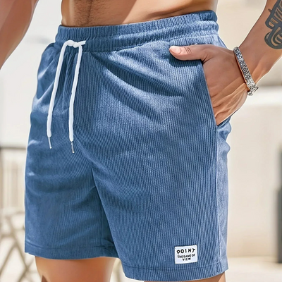 Marcello | Pantaloncini da Uomo in Tessuto di Corda Casual e Leggeri