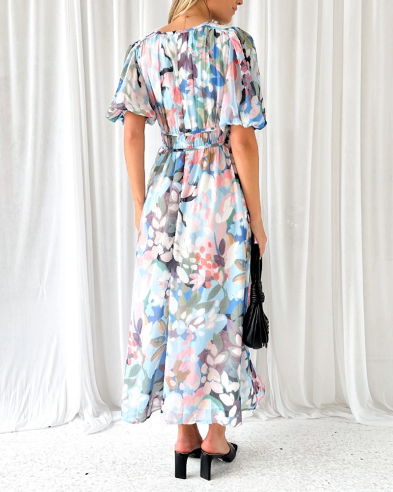 Francisca | Elegante abito floreale