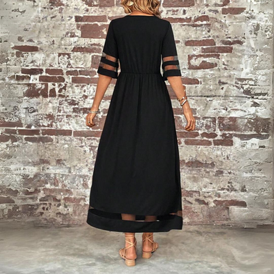 Amandine | Abito Elegante Cerimonia Donna - Tessuto Morbido-4