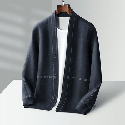 Luca | Comodo cardigan in lana
