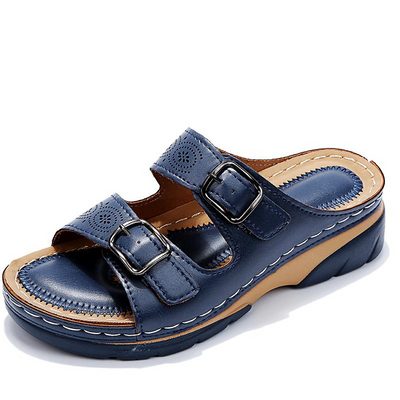 Sandali Ortopedici Donna - Pelle Traspirante, Comfort e Supporto per Alluce Valgo-6