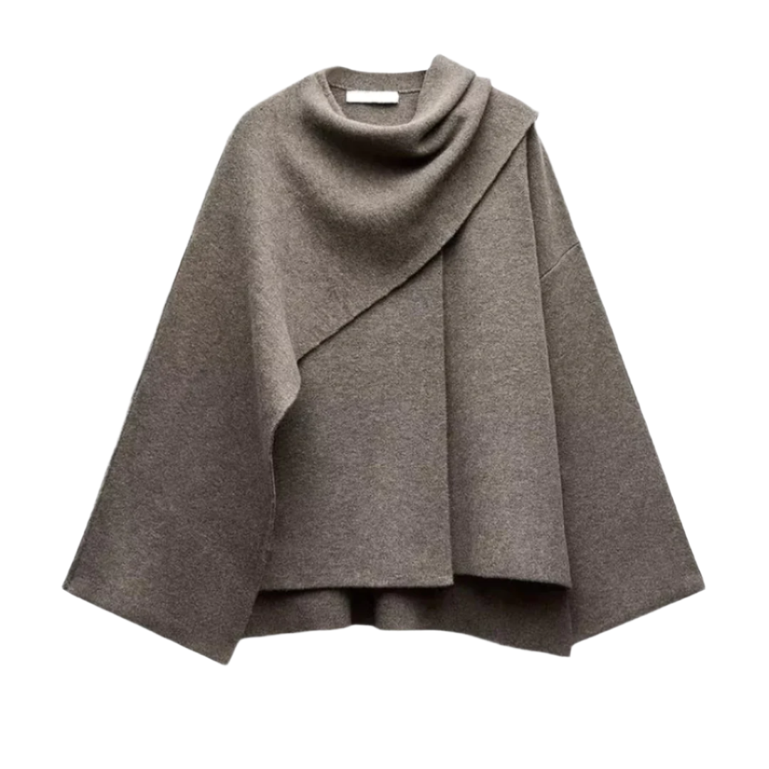 Aurelia | Cappotto a mantella virale