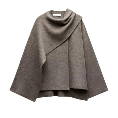 Aurelia | Cappotto a mantella virale