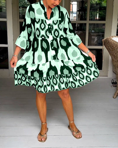 Luisa | Abito con stampa alla moda