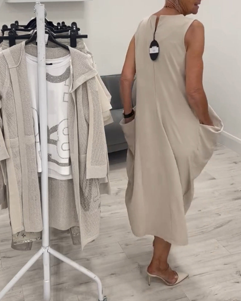 Bella | Abito elegante senza maniche
