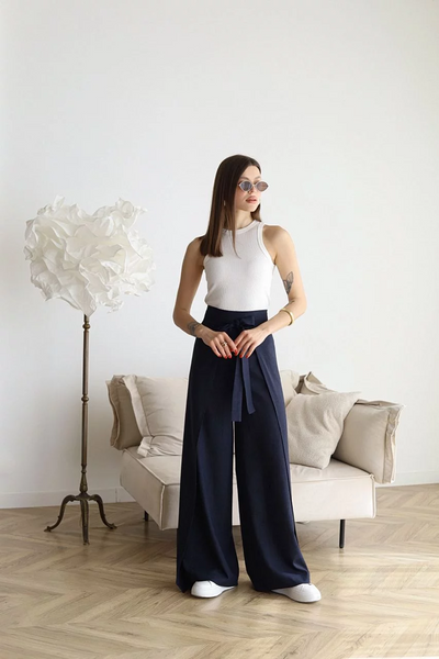 JULIANNA | PANTALONI IN LINO DAL TAGLIO AMPIO