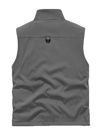 Nicolò | Gilet foderato in pile con tasche multiple