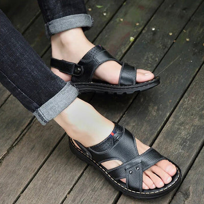 Charles | Sandales en cuir à la mode