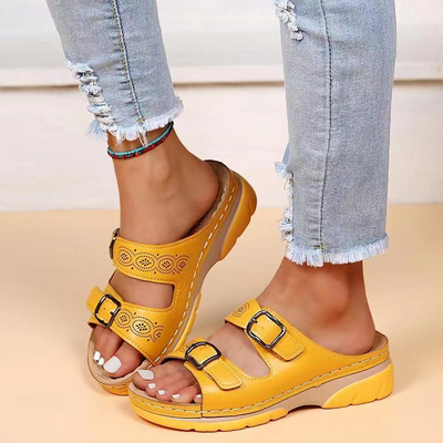 Variant image for Sandali Ortopedici Donna - Pelle Traspirante, Comfort e Supporto per Alluce Valgo-10