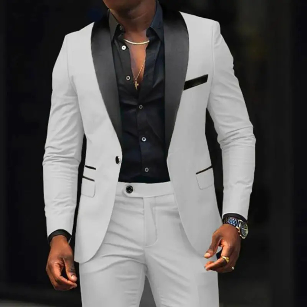 Slim Fit Elegante | Abito Uomo Coordinato per Eventi Formali 6