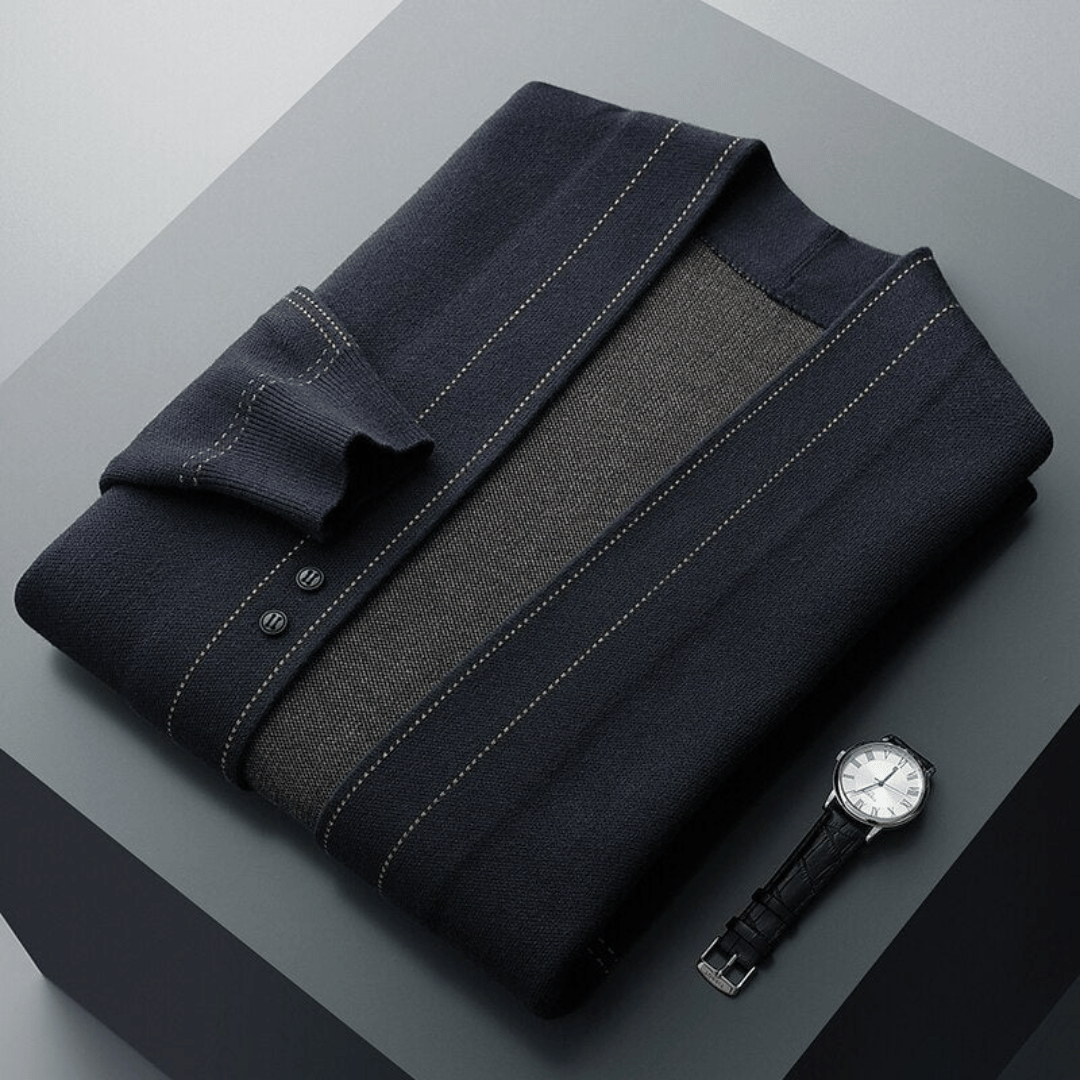 Luca | Comodo cardigan in lana