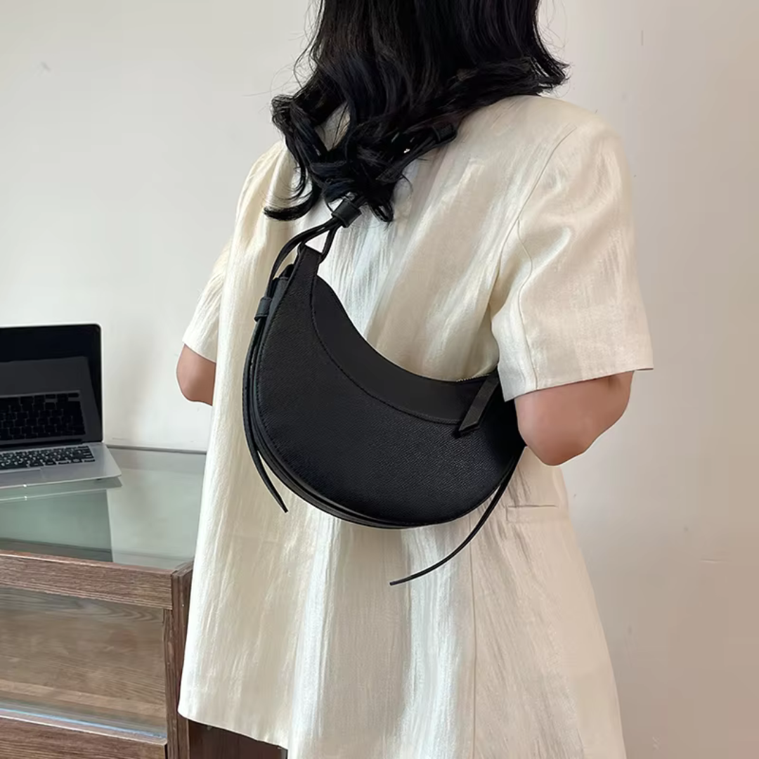 Sicchia | Borsa Tracolla Donna Mezzaluna Elegante e Versatile 5