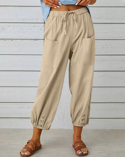 Michela | Pantaloni larghi e comodi