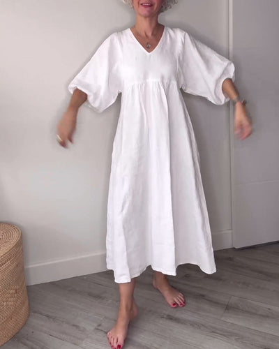 Bettina | Abito casual con scollo a V