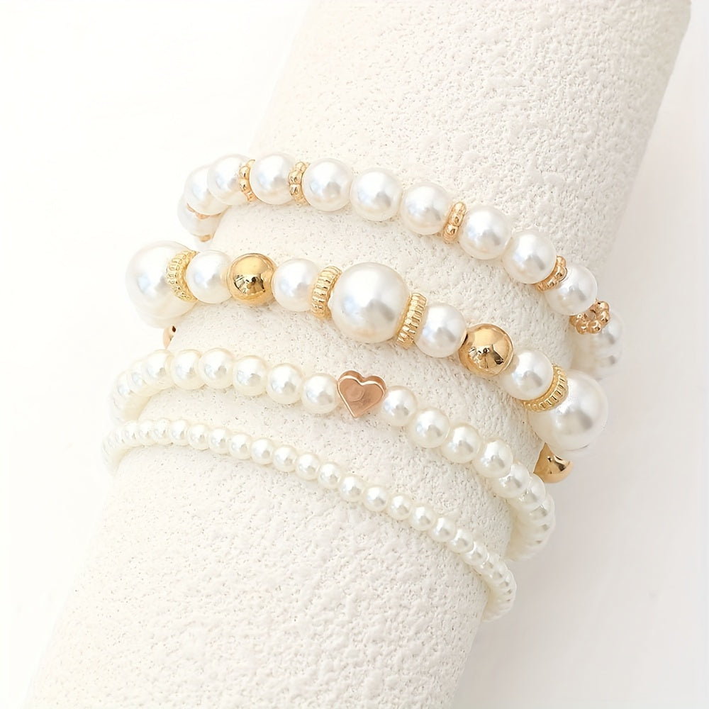 Set di perle artificiali | 4 pezzi