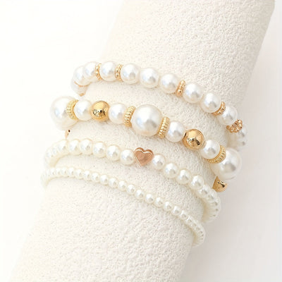Set di perle artificiali | 4 pezzi