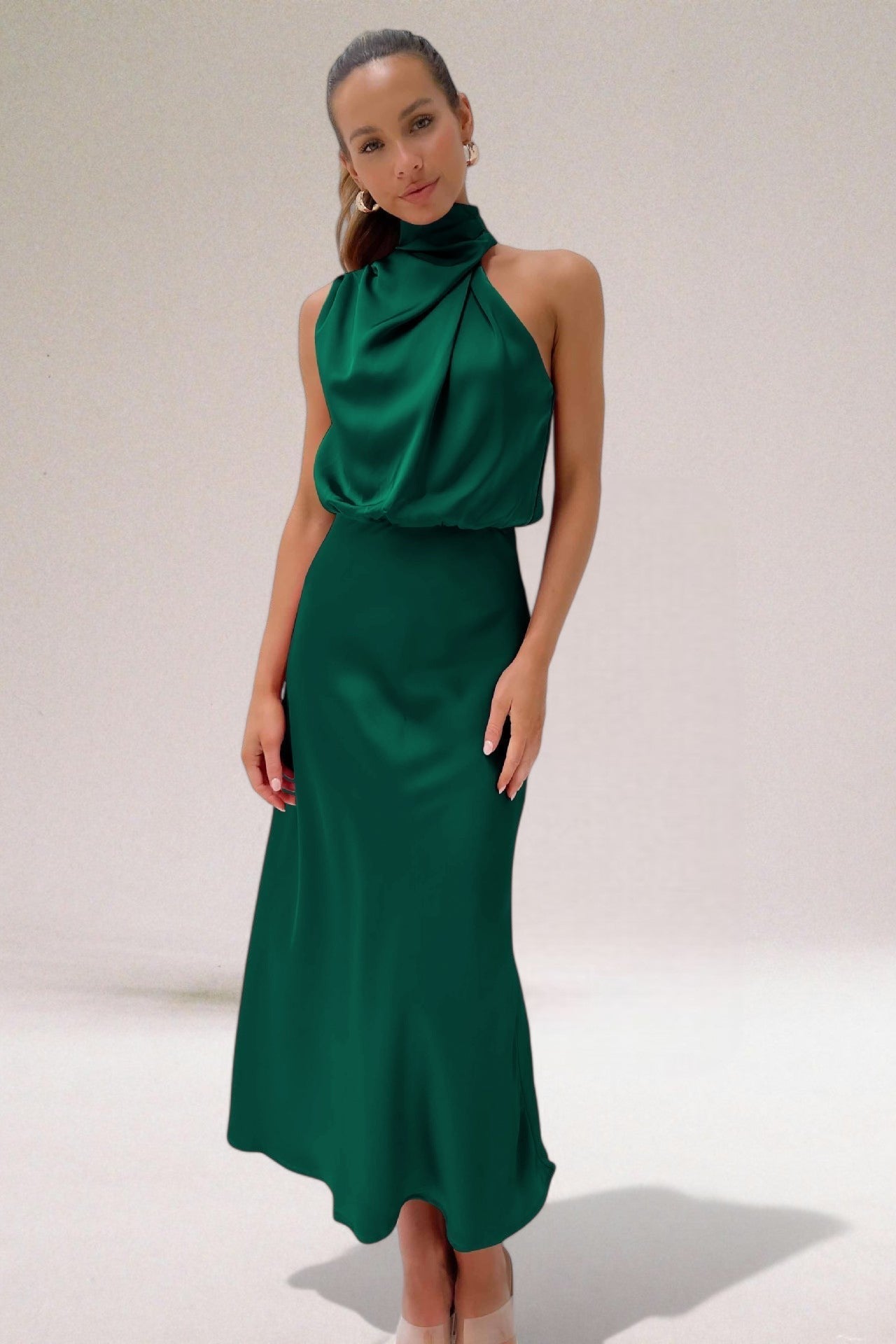 Melissa | Abito in raso glamour