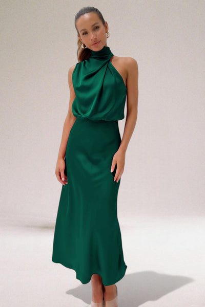 Melissa | Abito in raso glamour