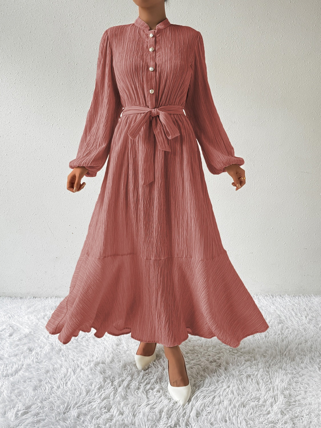 Daniela | Abito elegante a maniche lunghe