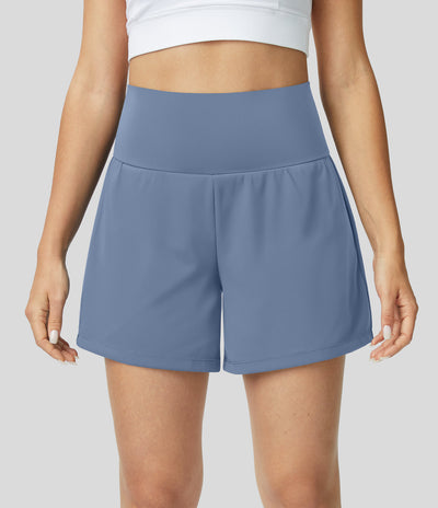 Variant image for Margarethe Pantaloncini Yoga Donna – 2 in 1, Alta Vita, Elastico e Traspirante-11