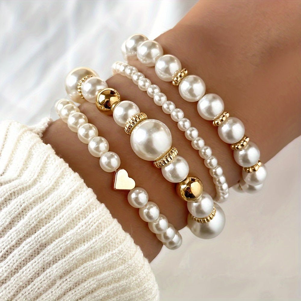 Set di perle artificiali | 4 pezzi