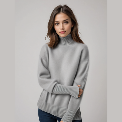 Chiara | Maglia dolcevita in cachemire