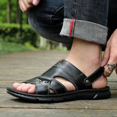 Charles | Sandales en cuir à la mode