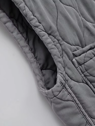 Thalia Gilet Donna – Cotone Leggero e Elegante, Smanicato Chic per Autunno/Inverno-4