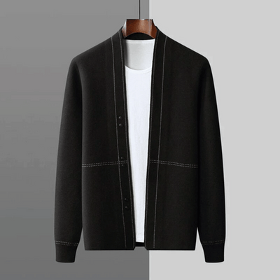Luca | Comodo cardigan in lana