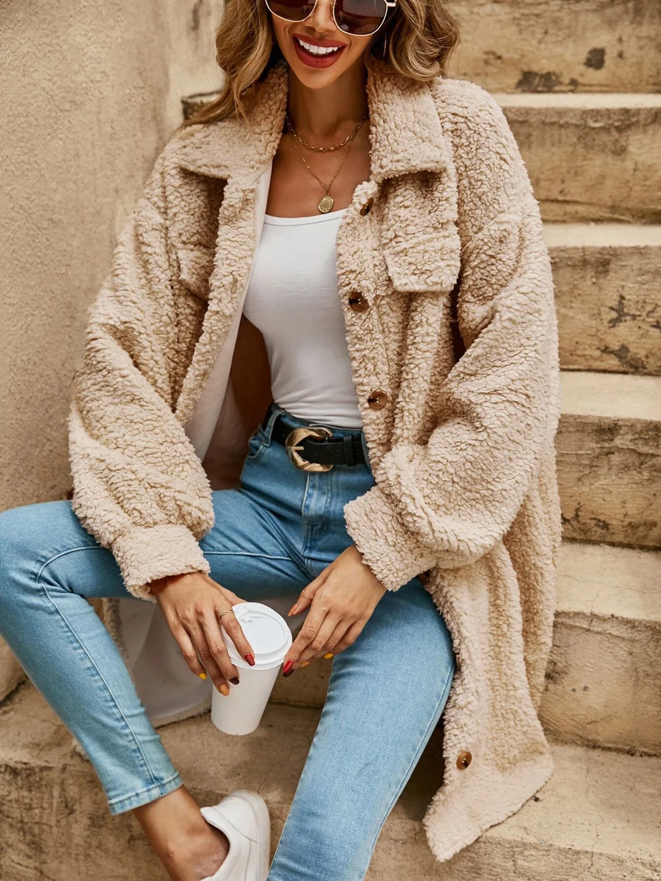 Haley | Cappotto cardigan casual