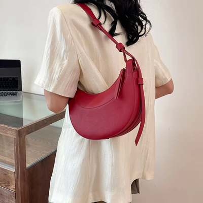 Sicchia | Borsa Tracolla Donna Mezzaluna Elegante e Versatile 6