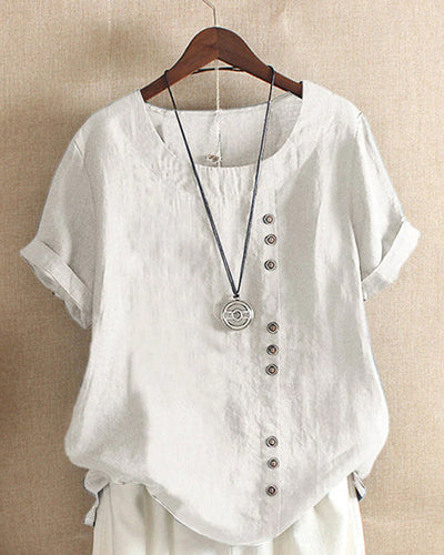 Variant image for Camicetta Kelly Elegante Donna - Maniche Corte, Design Colorato e Comfort-9