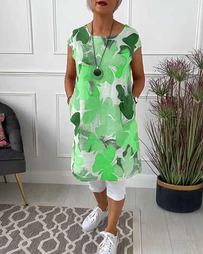 Lainey | Top lungo floreale casual