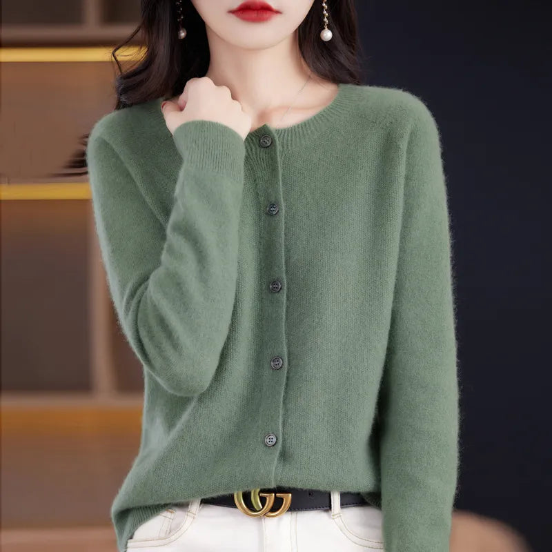 Marina | Accogliente cardigan in lana