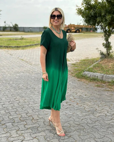 Simona | Abito elegante in cotone