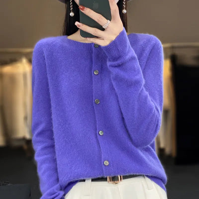 Marina | Accogliente cardigan in lana