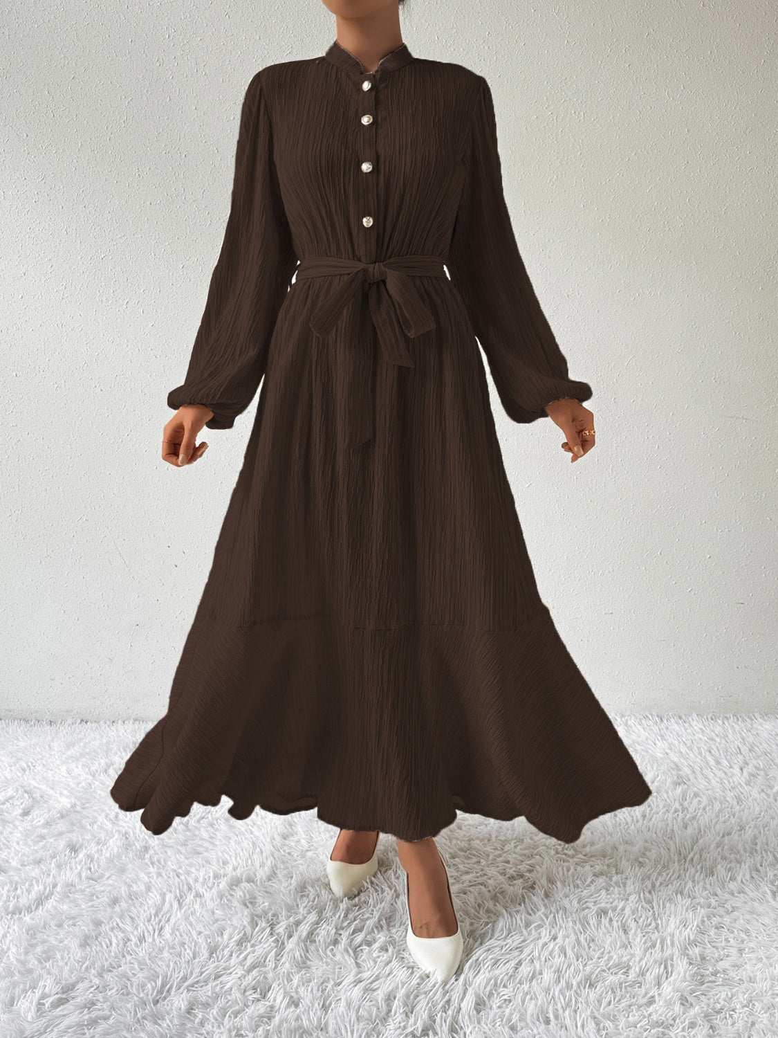 Daniela | Abito elegante a maniche lunghe