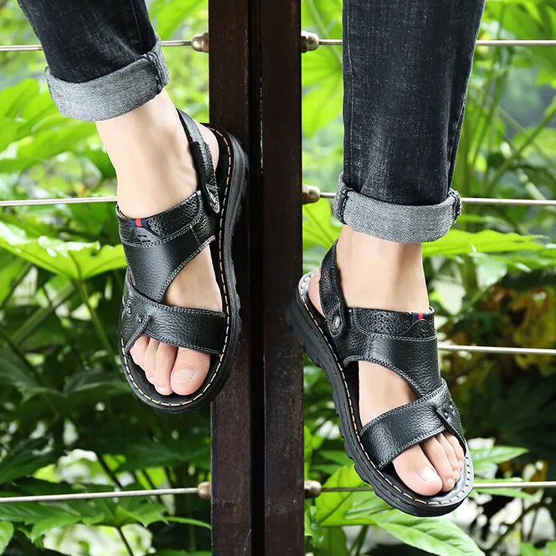 Charles | Sandales en cuir à la mode
